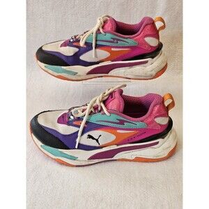 Puma Shoes Womens Multicolor Running Shoes Sneakers Style 387123-01 Size 6